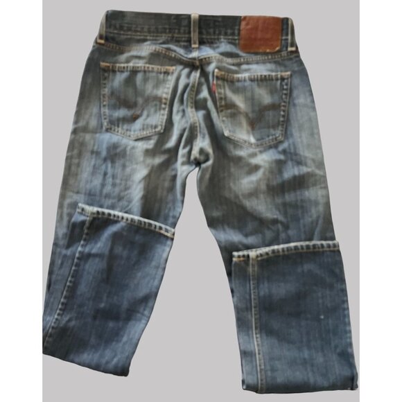 Vintage Levis 514 Mens 29x31 Slim Straight Light Wash 100% Cotton - Picture 6 of 10